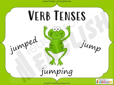 Verb Tenses Teaching Resources